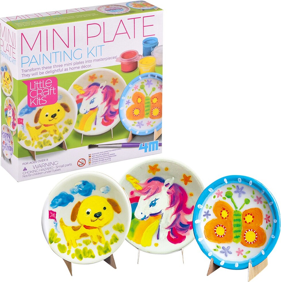 Little Craft - Mini Plate Painting Kit