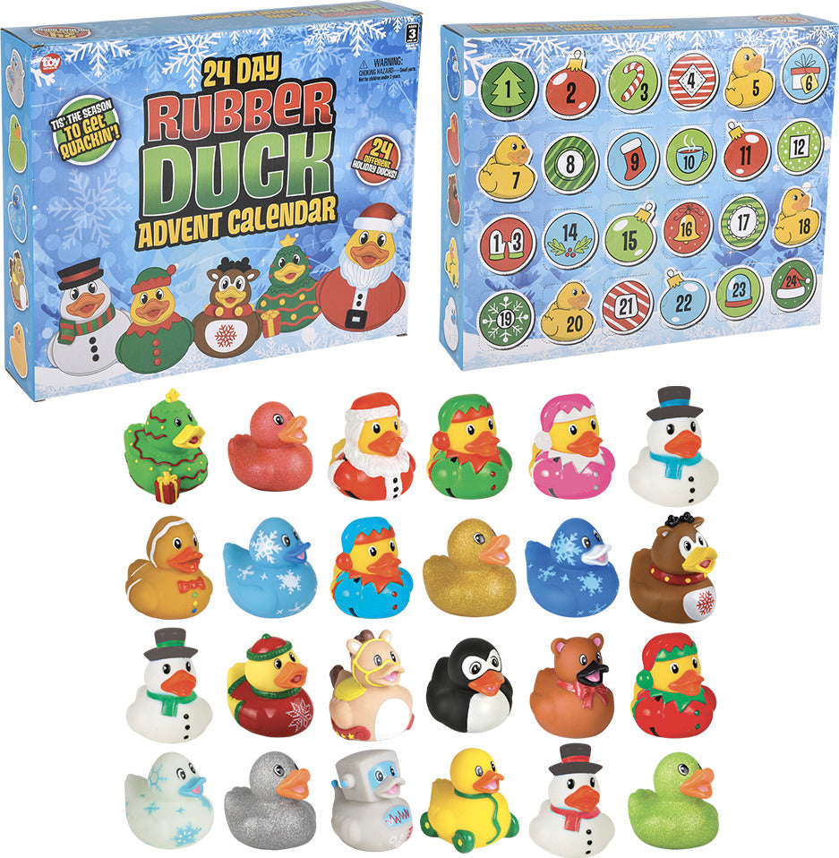 24 Day Rubber Ducky Christmas Advent Calendar