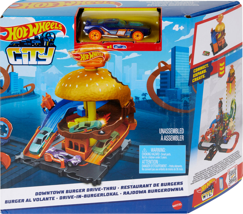 Hot Wheels City Downtown Asst