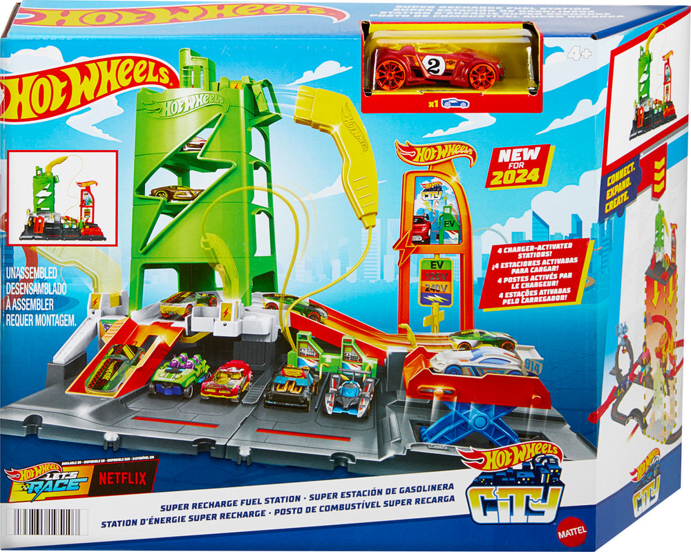 Hot Wheels City Super Fuel Station