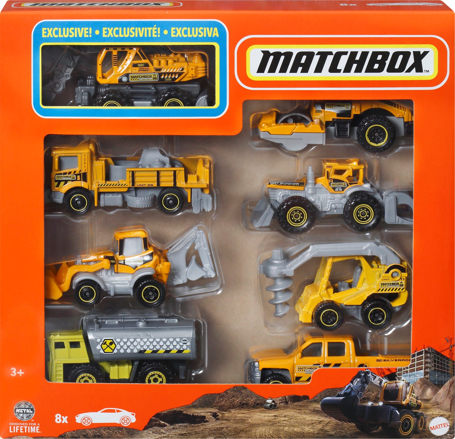 Match Box Basics 8pk Asst – The Toy Maven