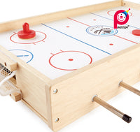 2 in 1 games: Foosball & Hockey