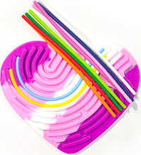 Silly Tubes (Heart - Pink/Purple)