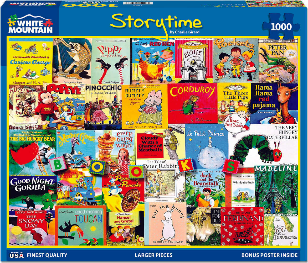 Storytime 1000 Pc. Jigsaw Puzzles-White Mountain Puzzles 