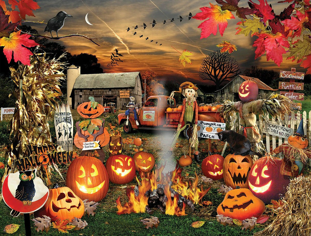 Jack O Lantern - 1000 Piece - White Mountain Puzzles