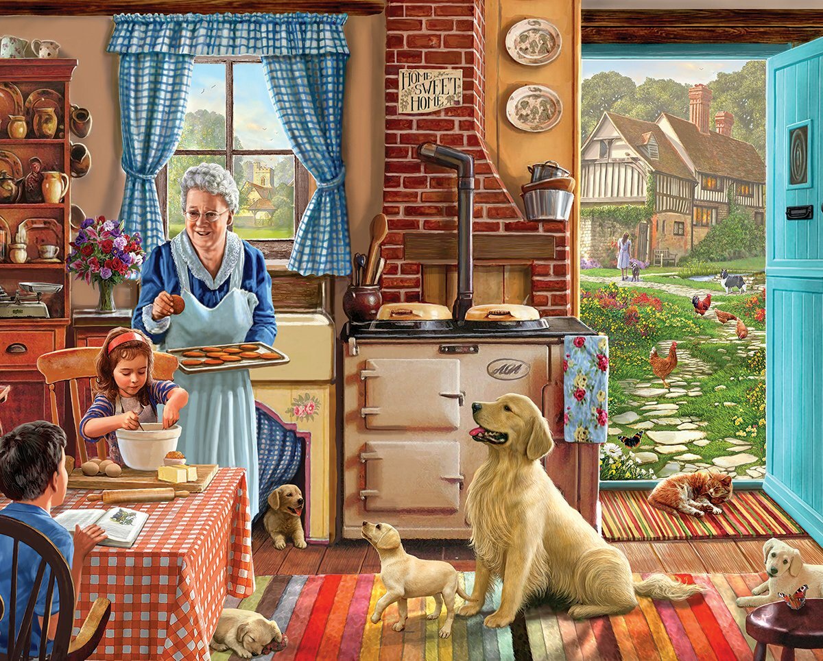 Cozy Kitchen - 300 Piece - White Mountain Puzzles