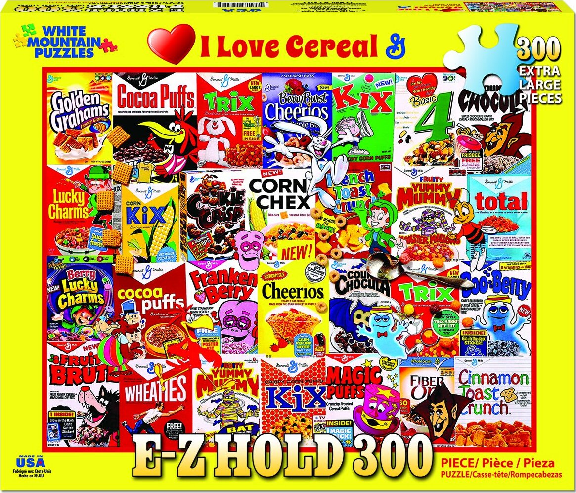 I Love Cereal - 300 Piece - White Mountain Puzzles