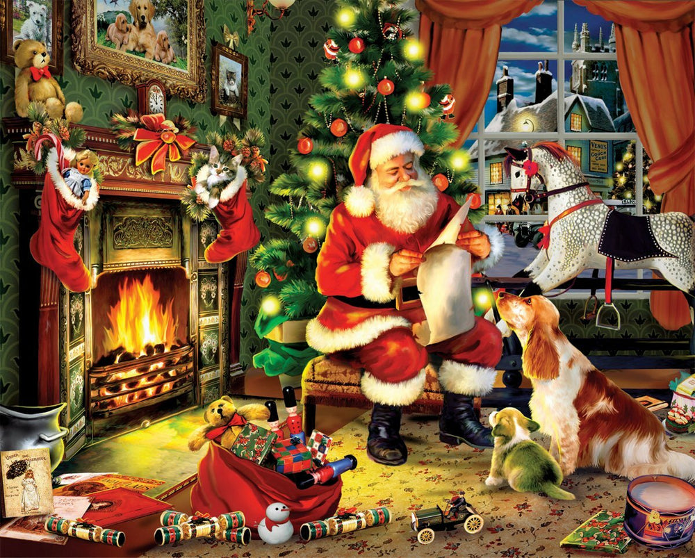 Santa’s List - 300 Piece - White Mountain Puzzles