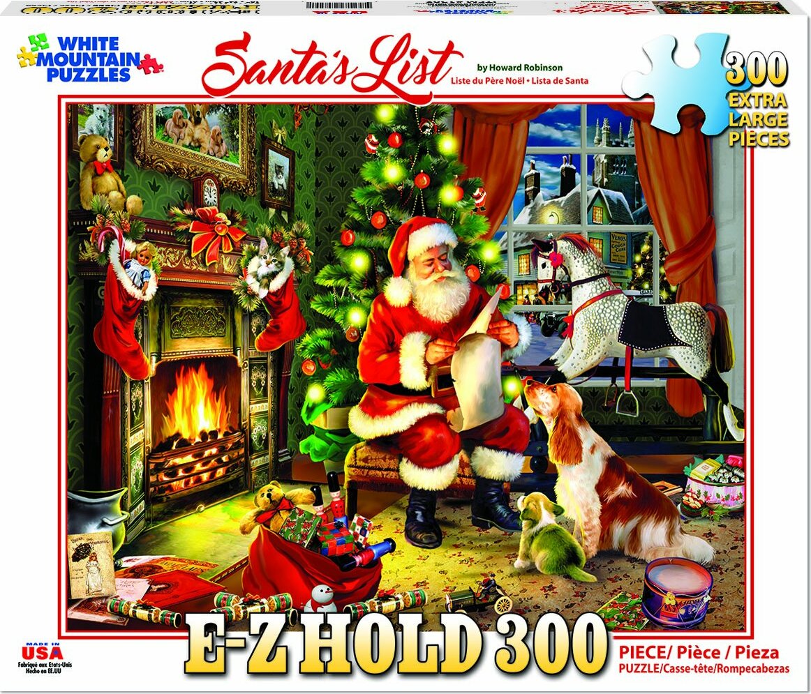 Santa’s List - 300 Piece - White Mountain Puzzles