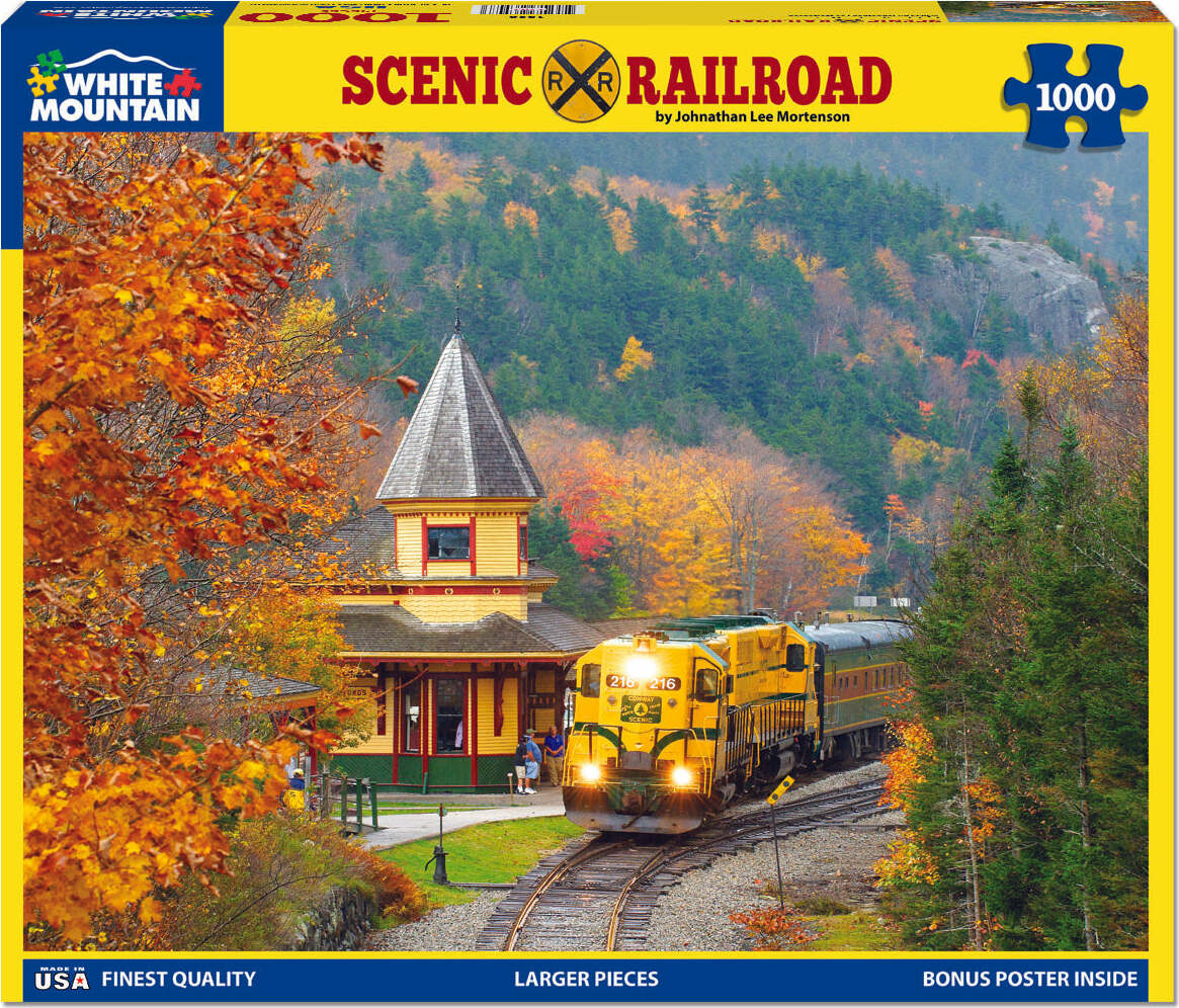 Scenic Railroad - 1000 Piece - White Mountain Puzzles