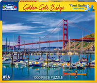 Golden Gate Bridge - 1000 Piece - White Mountain Puzzles