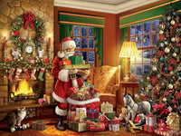 Delivering Gifts - 500 Piece - White Mountain Puzzles