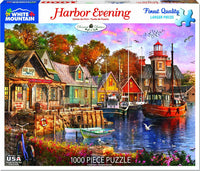 Harbor Evening - 1000 Piece - White Mountain Puzzles