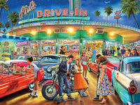 American Drive-In - 1000 Piece - White Mountain Puzzles