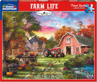 Farm Life - 1000 Piece - White Mountain Puzzles