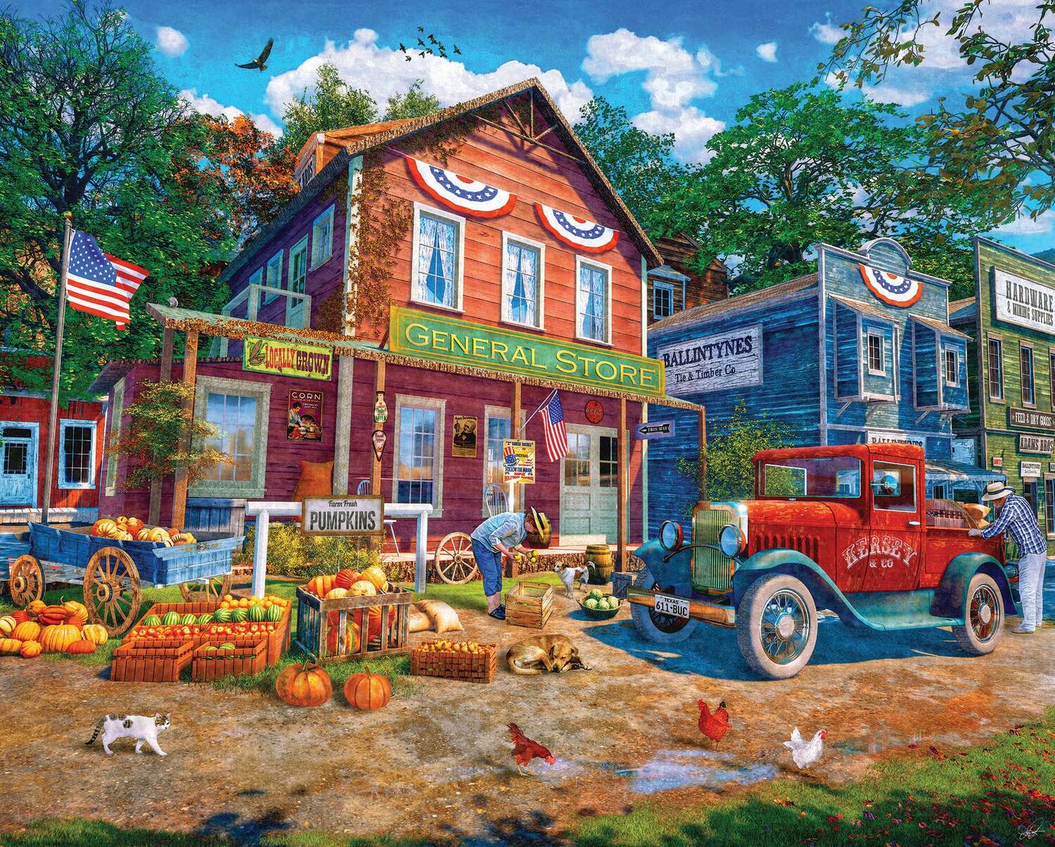 General Store - 1000 Piece - White Mountain Puzzles