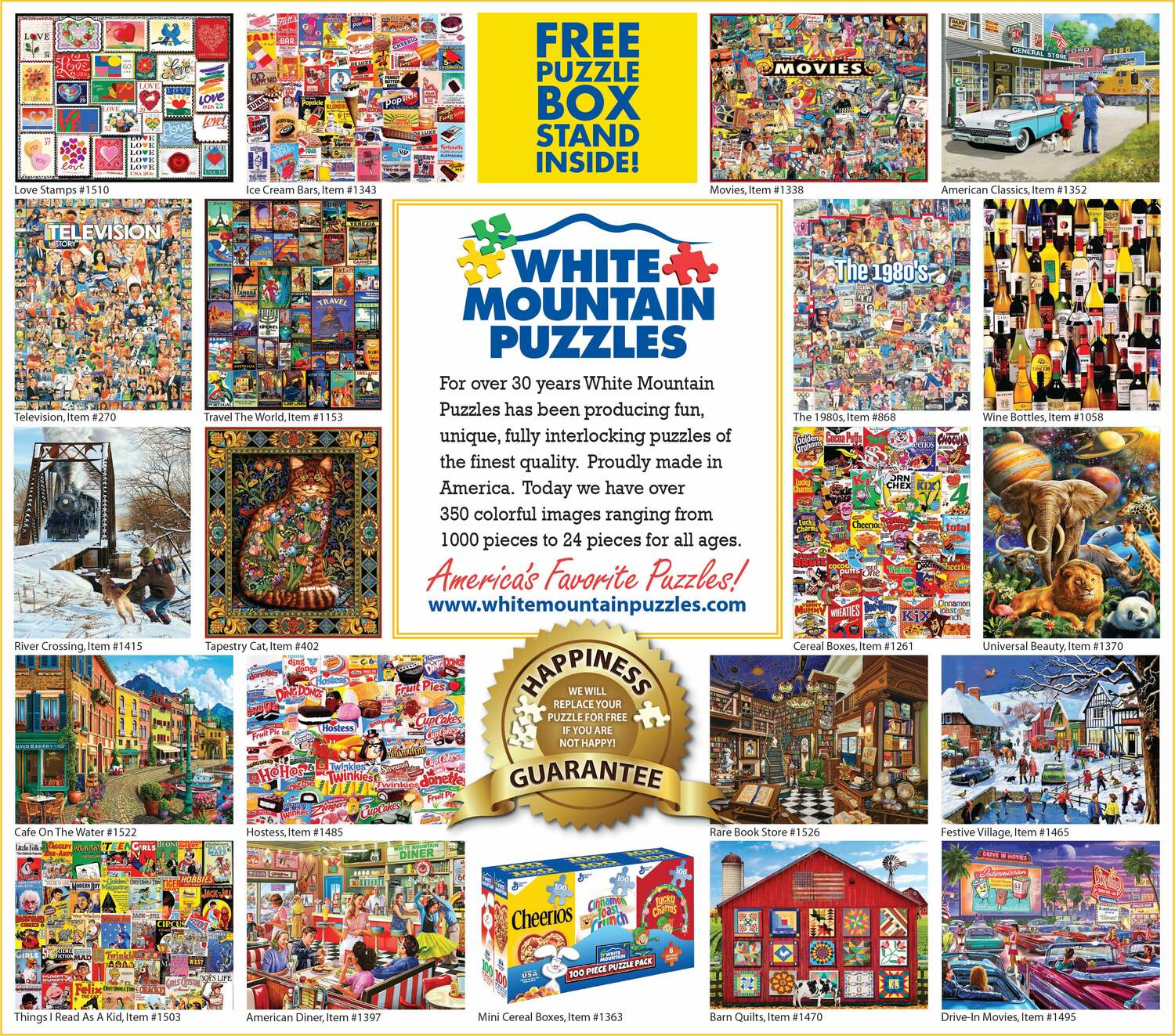 Sunny Barn - 1000 Piece - White Mountain Puzzles