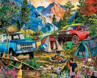 Camping Trip - 1000 Piece - White Mountain Puzzles