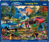 Camping Trip - 1000 Piece - White Mountain Puzzles