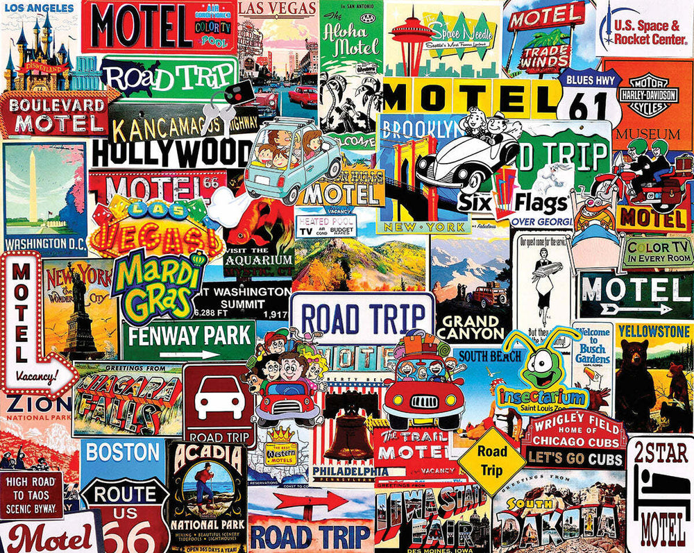 Road Trip - 1000 Piece Jigsaw Puzzle