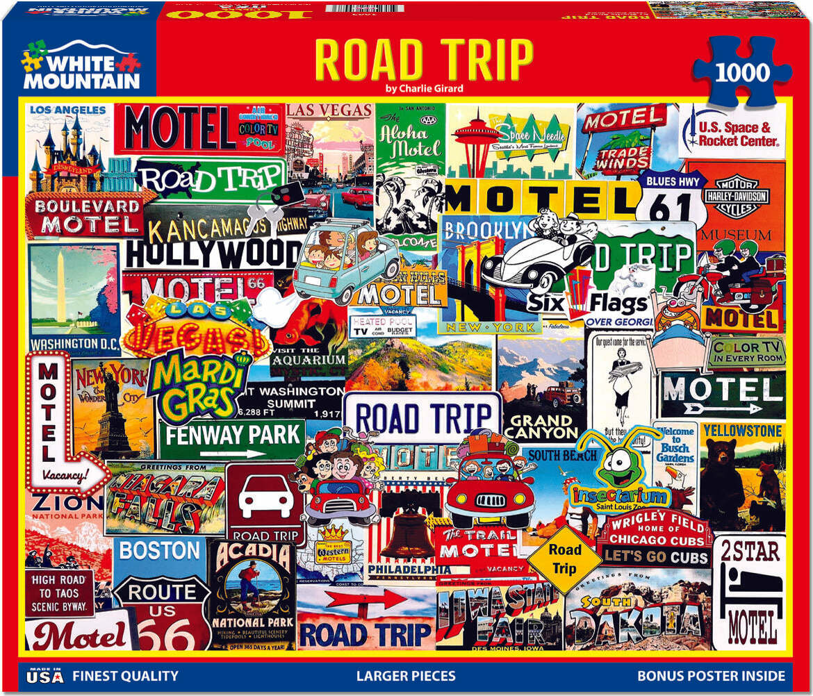 Road Trip - 1000 Piece Jigsaw Puzzle