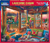 Lakeside Cabin - 1000 Piece Jigsaw Puzzle