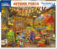 Autumn Porch - 1000 Piece Jigsaw Puzzle