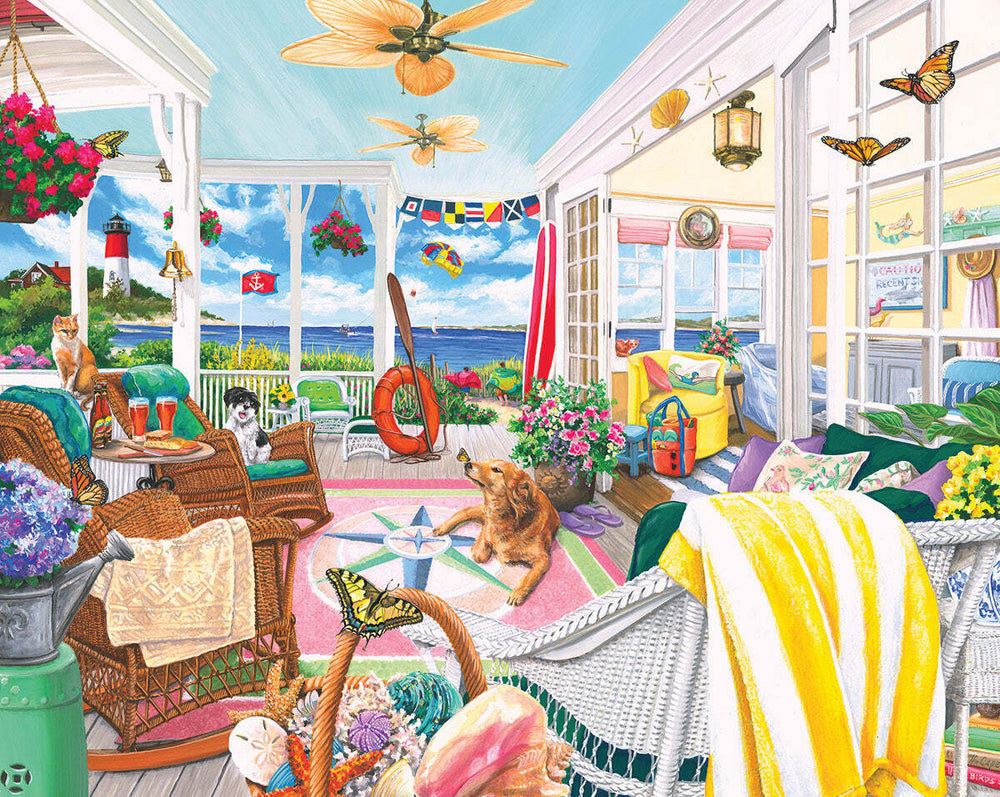 Summer Porch - 1000 Piece Jigsaw Puzzle