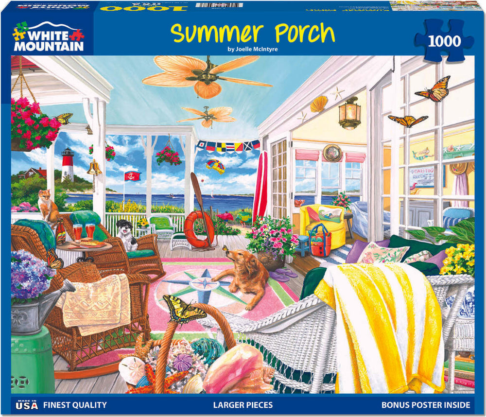 Summer Porch - 1000 Piece Jigsaw Puzzle