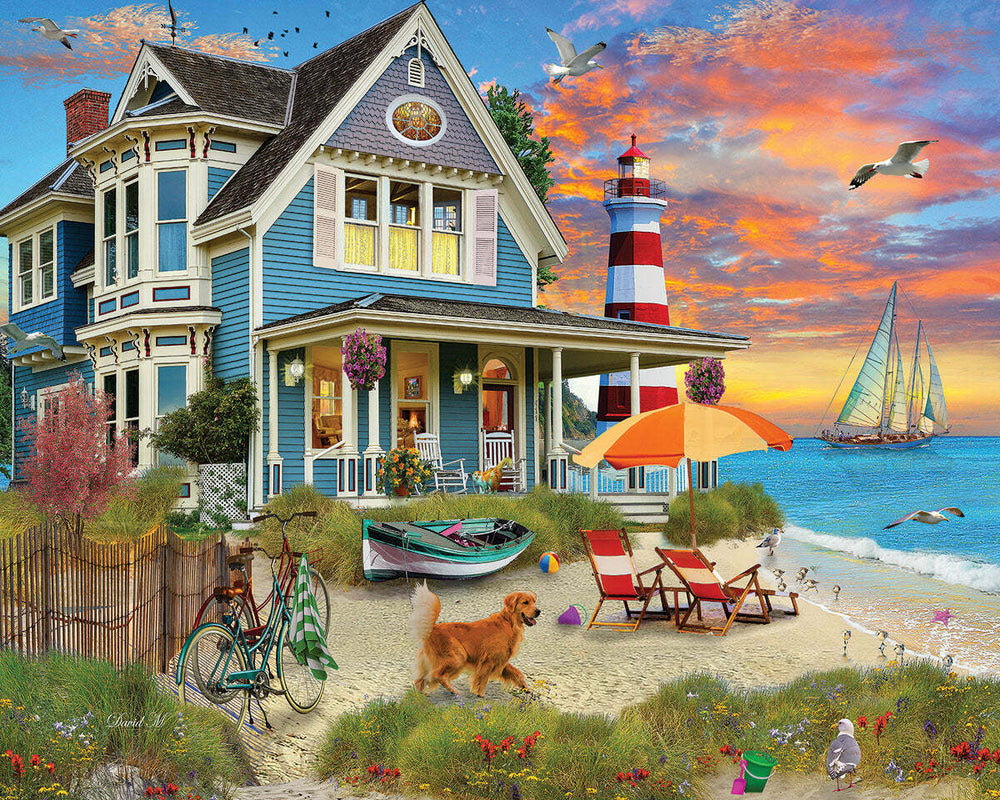 Beach Sunset - 1000 Piece Jigsaw Puzzle