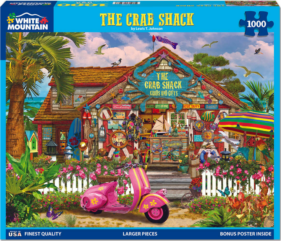 Crab Shack - 1000 Piece Jigsaw Puzzle – The Toy Maven
