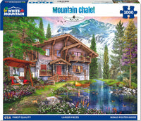 Mountain Chalet - 1000 Piece Jigsaw Puzzle