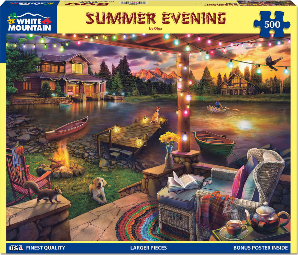 Summer Evening - 500 Piece Jigsaw Puzzle