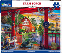 Farm Porch - 1000 Piece Jigsaw Puzzle