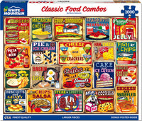 Classic Food Combos - 1000 Piece Jigsaw Puzzle