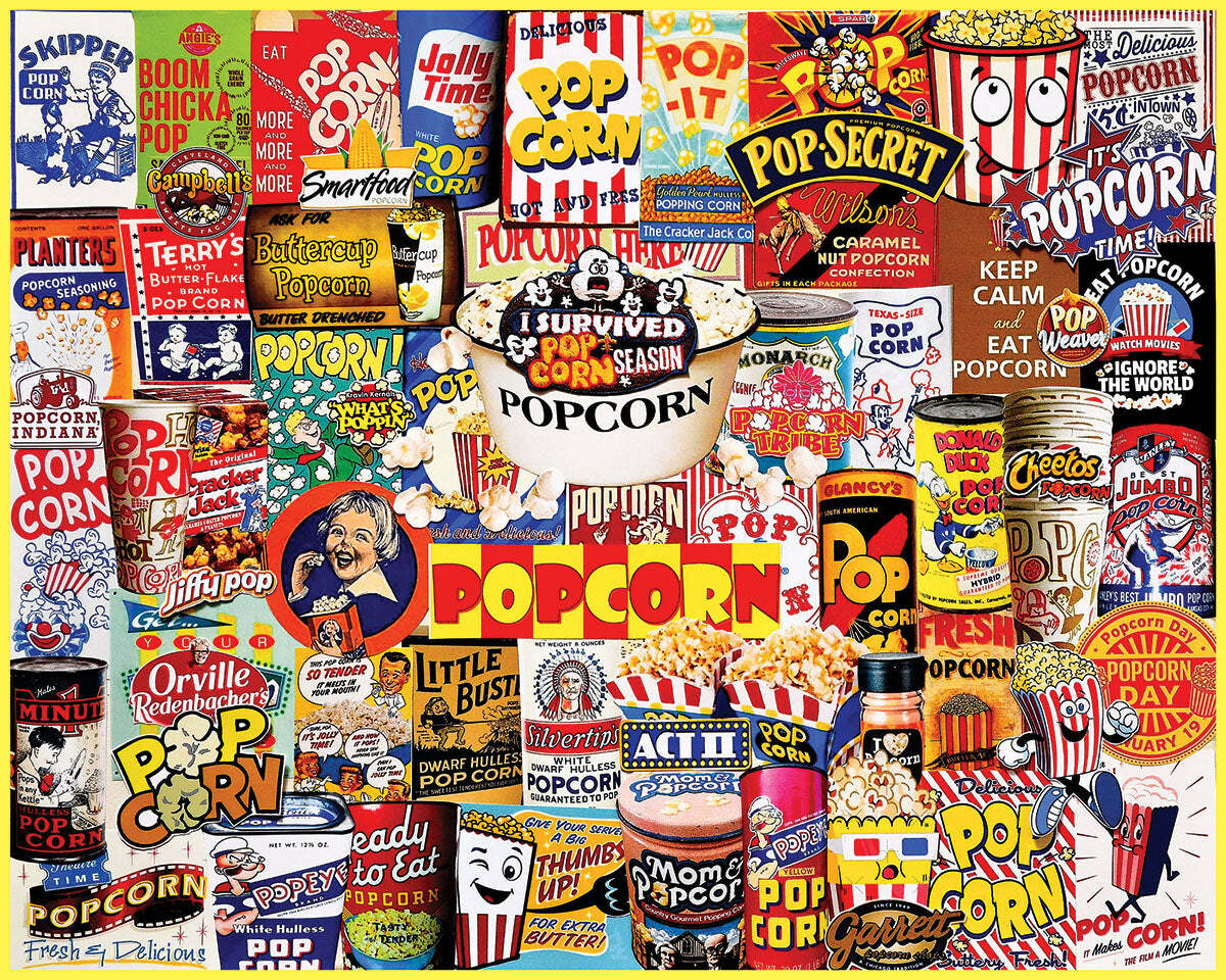 Popcorn - 1000 Piece Jigsaw Puzzle