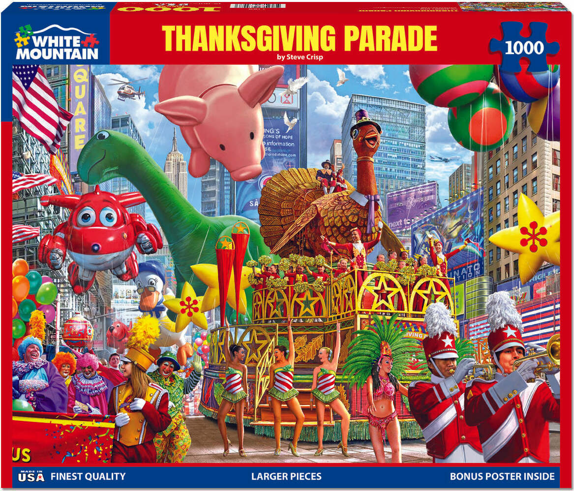 Thanksgiving Parade - 1000 Piece Jigsaw Puzzle
