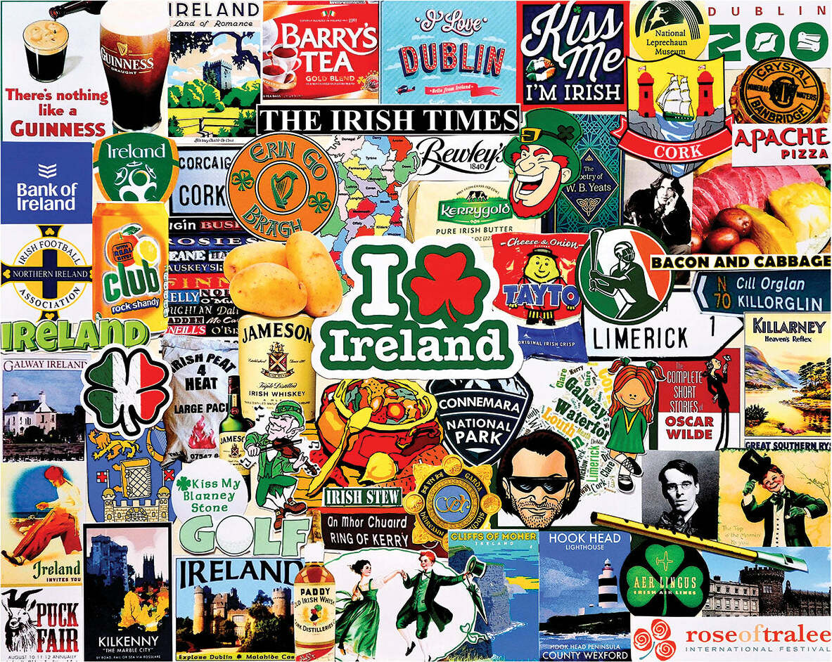 I Love Ireland - 1000 Piece Jigsaw Puzzle