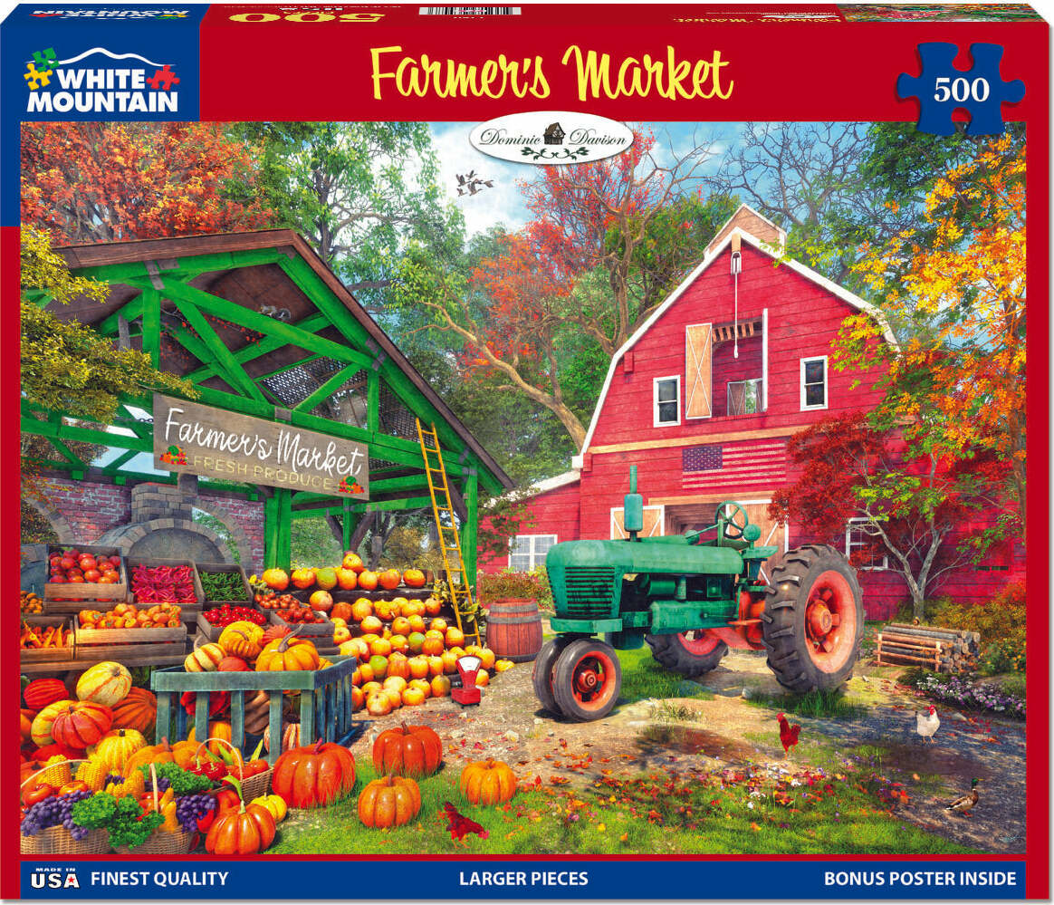 Farmer's Market - 500 Piece Jigsaw Puzzle