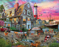 Harbor Inn - 1000 Piece Jigsaw Puzzle