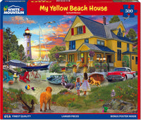 My Yellow Beach House - 500 Piece Jigsaw Puzzle