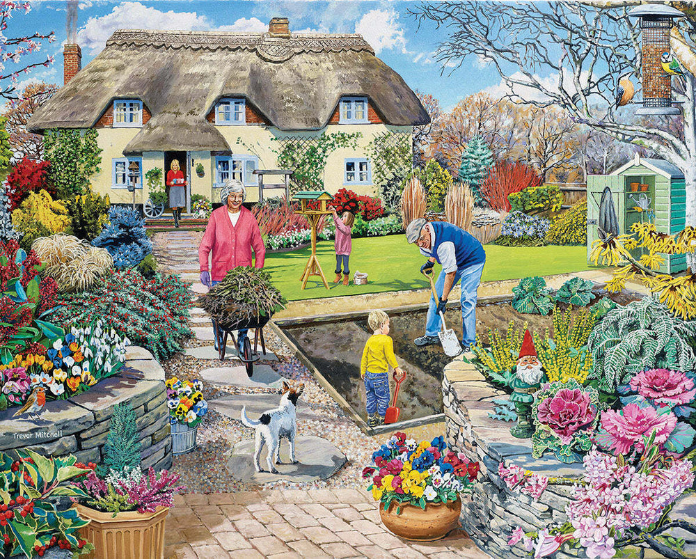 Grandpa's Garden - 1000 Piece Jigsaw Puzzle