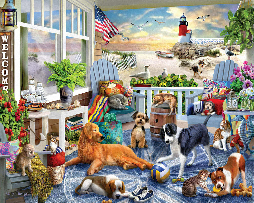 Happy Pets - 500 Piece Jigsaw Puzzle