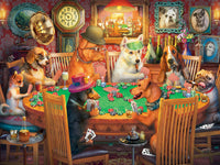 Poker Dogs - 500 Piece Jigsaw Puzzle