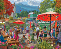 White Mountain Diner - 1000 Piece Jigsaw Puzzle