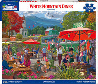 White Mountain Diner - 1000 Piece Jigsaw Puzzle