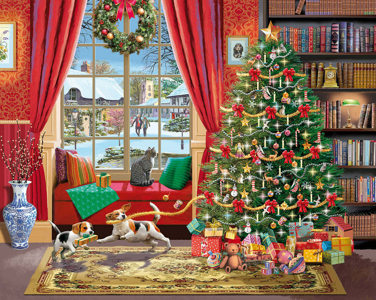 Christmas Morning - 1000 Piece Jigsaw Puzzle