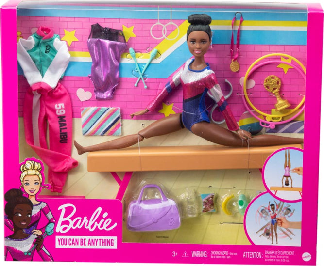 Barbie Gymnastics Playset Black