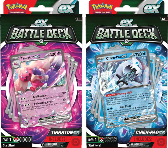 Pokemon TCG - Chien-Pao EX / Tinkaton EX Battle Deck