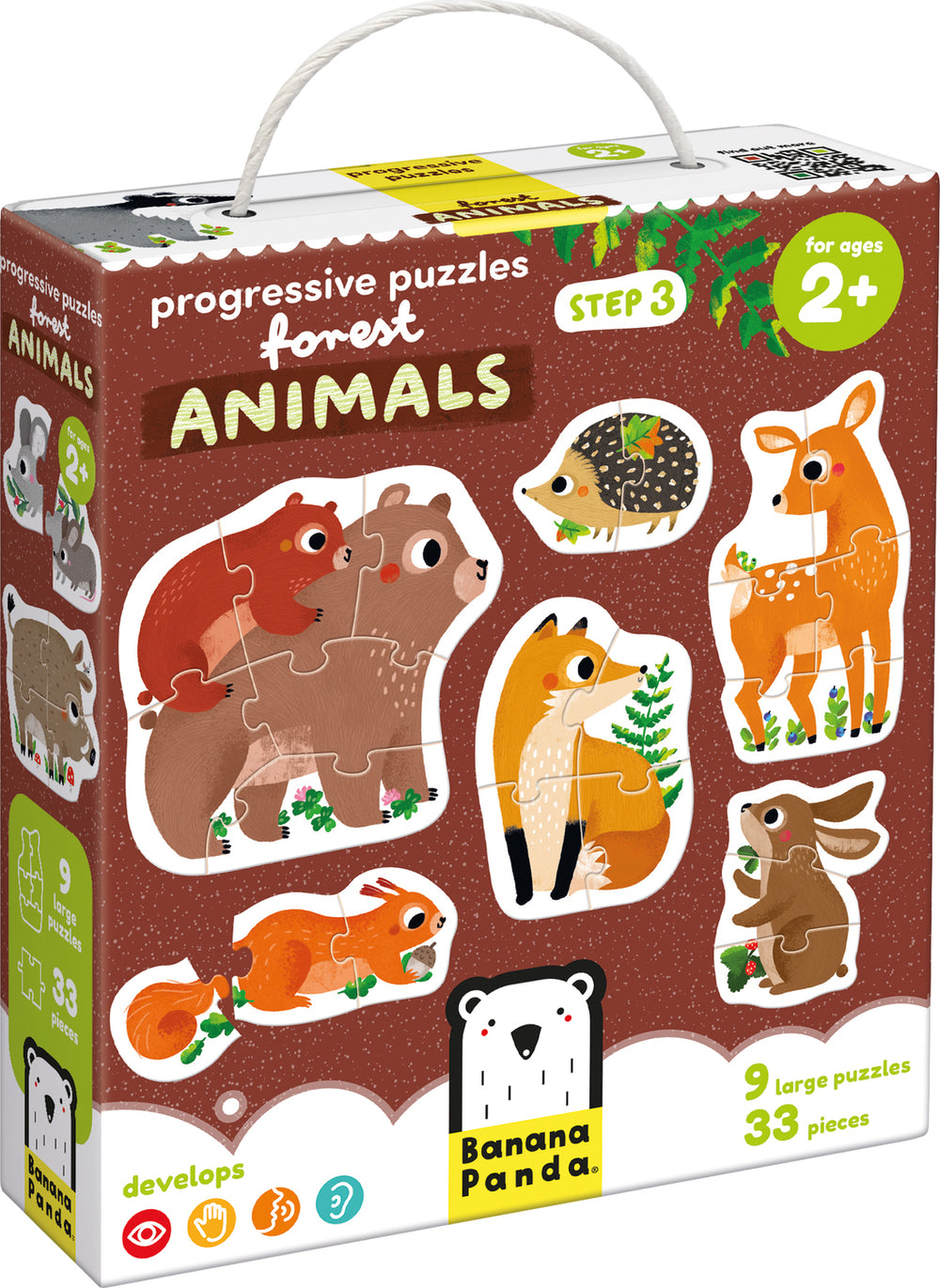 Progressive Puzzles Forest Animals